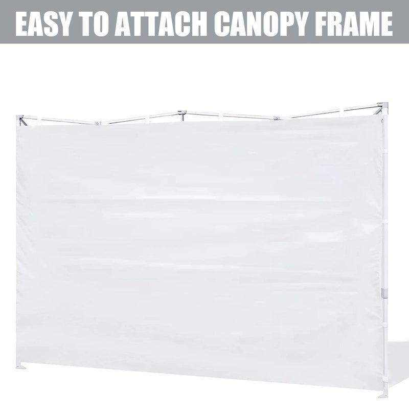 SCOCANOPY Door for 10x10 Canopy Frame One Central Zipper Design for Easy Entry and Exit,1 Pack Canopy Door Only,White - Image 3